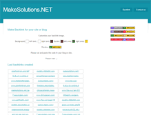 Tablet Screenshot of makesolutions.net